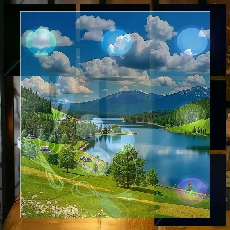 

1 шт. для сборки светодиодной лампы Bambu Lab: ультратонкий круглый USB-светильник (теплый белый/многоцветный) для DIY-моделей, комплектующие