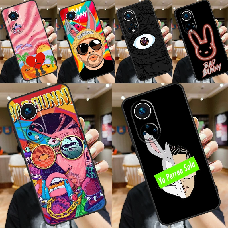 Yo Perreo Sola Bad Bunny Maluma Case For Honor 90 Lite 70 50 Magic 6 5 Pro Honor X8a X9a X6a X7a X8 X9 X8b X9b Back Cover