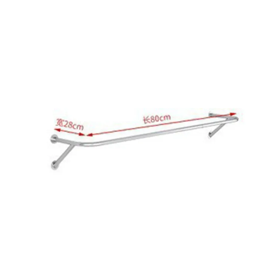 For Sliver Cloth Racks Wall Hanging Golden Simple Minimalist Rustic Long Extendable Clothes Hanger Vestidores Hallway Furniture