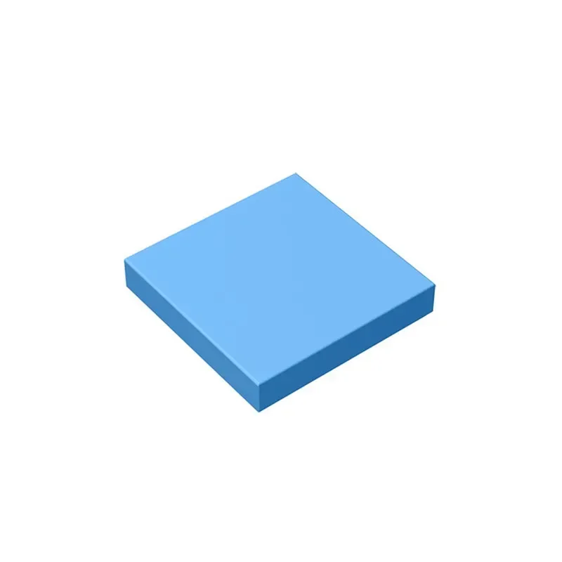 20 peças moc 3068 telha 2x2 com sulco blocos de construção painel de luz diy empilhamento tijolos brinquedos educativos para crianças