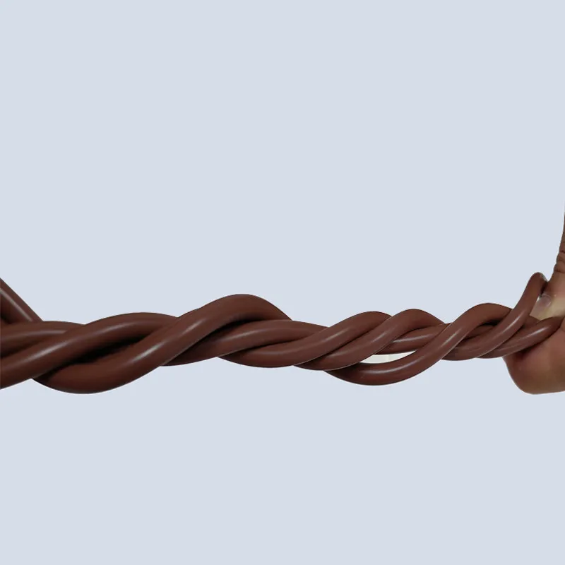 

2mm-18mm Fluororubber Brown Rubber Rope High Temperature And Strong Corrosion Resistant Solid FKM Sealing Mechanical Round Strip
