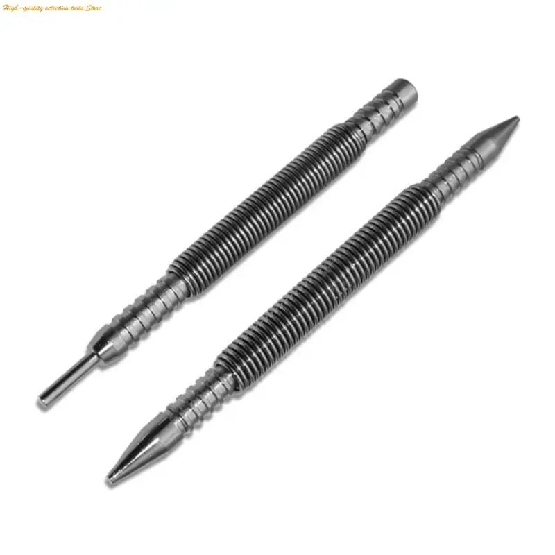 203F 2Piece Setter Metal Woodwork Spring Setter Double Head Setter