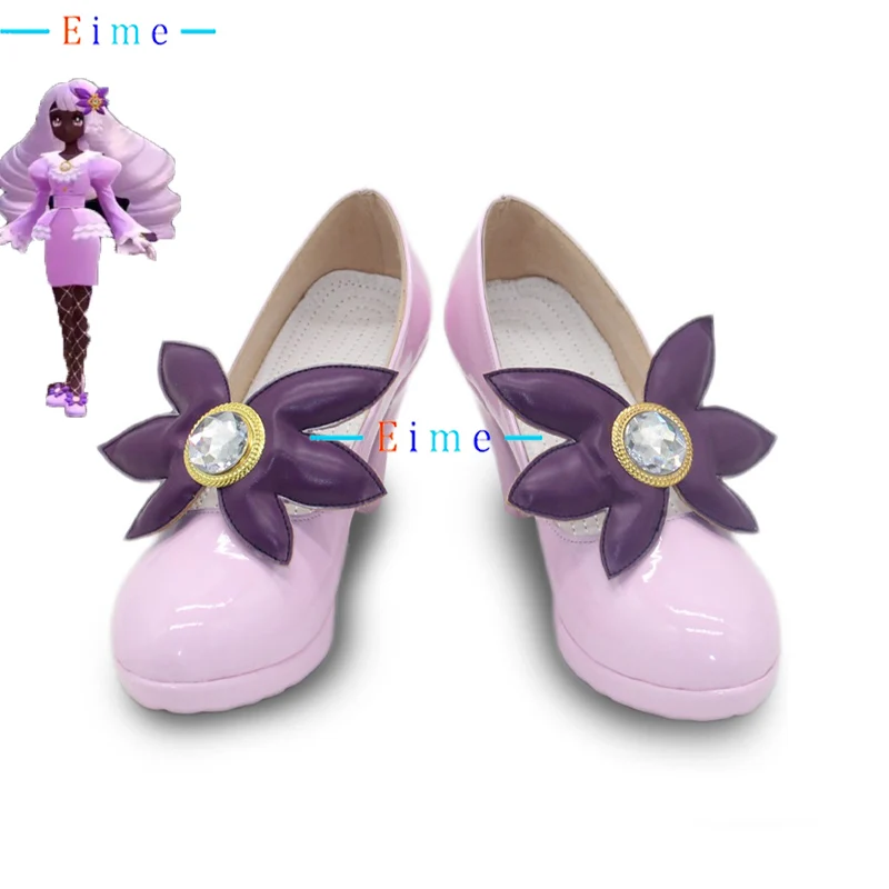

Jacinthe Cosplay Shoes Anime Accessories Cosplay Props Halloween Carnival Boots PU Leather Shoes Custom Made