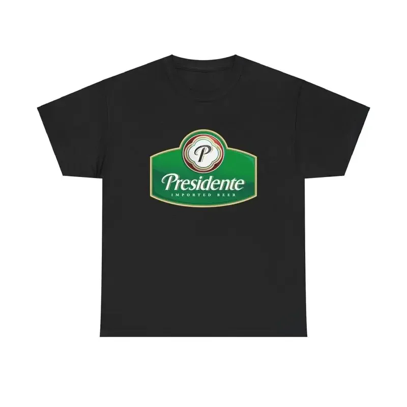 Presidente Beer Logo T Shirt Retro Poster Heavy Cotton