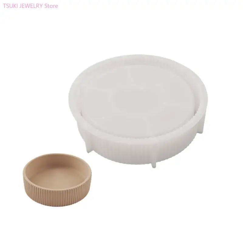 

62KE силиконовая текстура, форма для подсвечника, лоток для хранения, идеально подходит для рукоделия