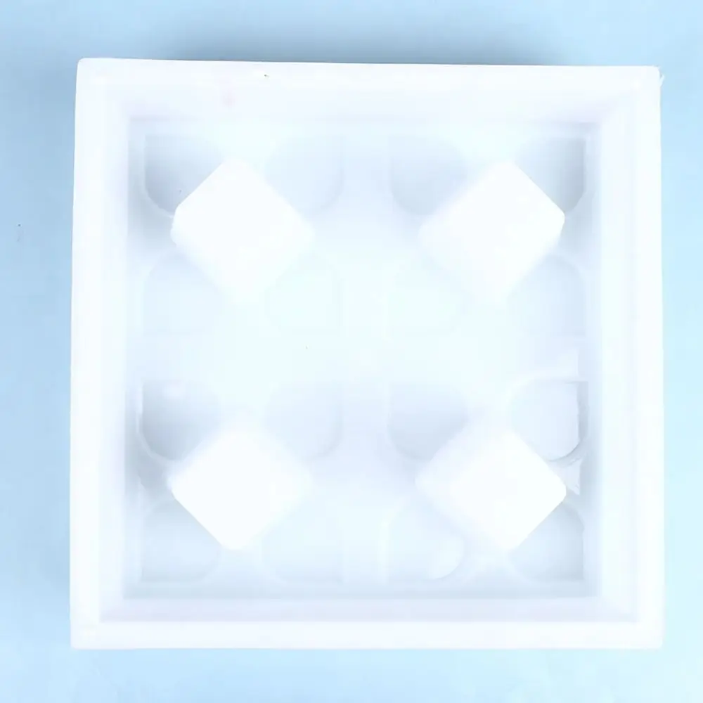 1Pcs 25x6cm Paving Brick Mould Hollow Grass Plastic Stepping Stone Paver DIY Reusable Concrete Path Maker Mold