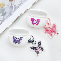 For QCY T20 HT10 HT03 HT08A T19 T18 MeloBuds Case Silicone Earphone Cover with Keychain fundas For QCY T18 MeloBuds