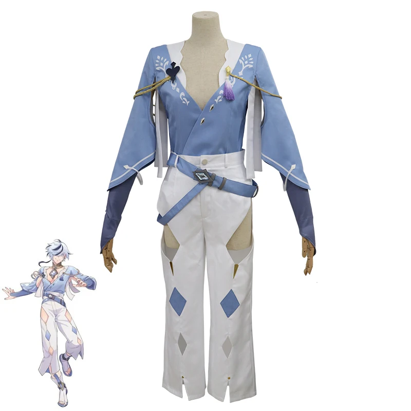 

COS-HoHo Nu: Carnival SR Blade Game Suit Cool Handsome Uniform Cosplay Costume Halloween Party Role Play Outfit Unisex