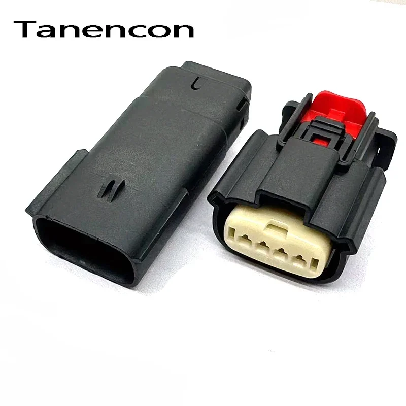 4 Pin Auto Cylinder High Voltage Package Connector 33471-0401 Car Output Transformer Plug 33481-0401 for Buick Ford Chevrolet