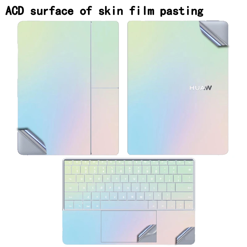 18-inch for Huawei MateBook Fold Extraordinary Master Notebook Skin Sticker GT 14 Shell Skin Mask X Pro Pre-cut vinyl decal