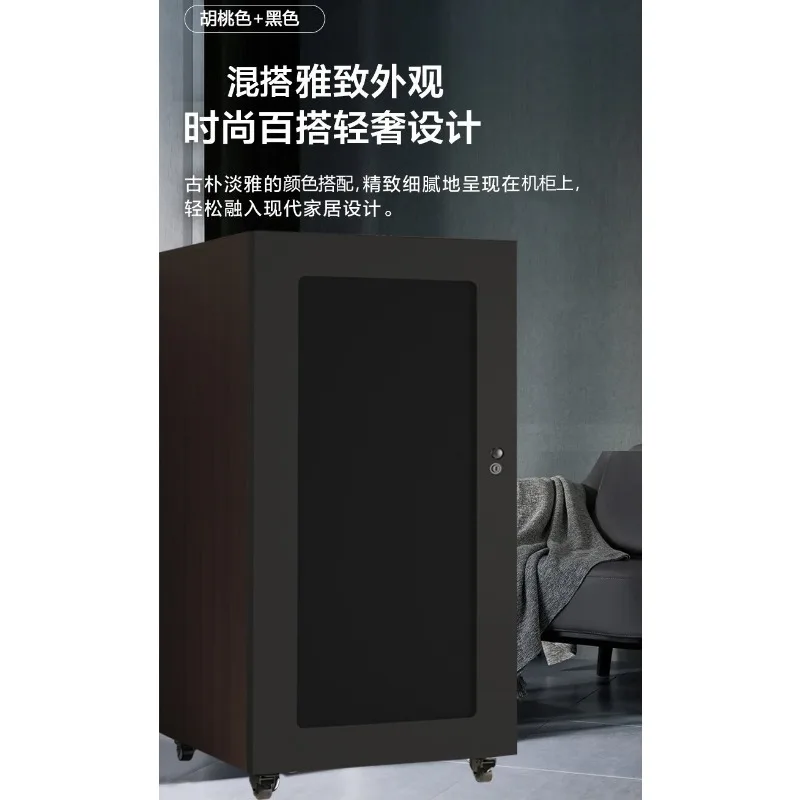 Audio and video amplifier cabinet, stage KTV theater audio amplifier rack, wooden audio and video cabinet network aviation