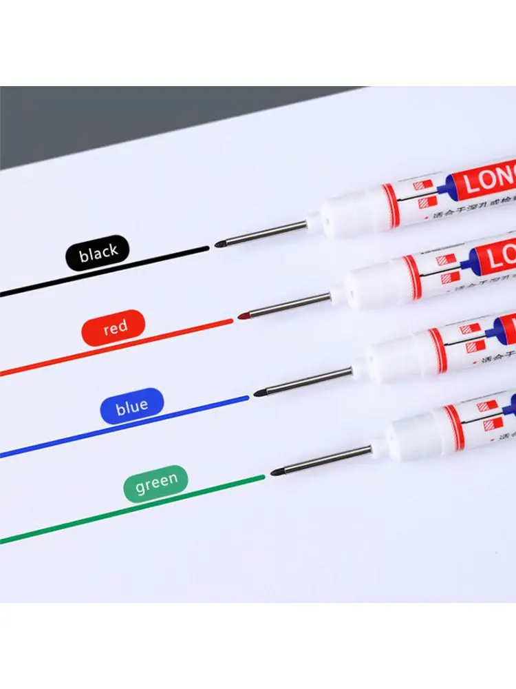 Marqueur à tête longue sans danse, stylo gel polyvalent, séchage rapide, étanche, fournitures scolaires, papeterie