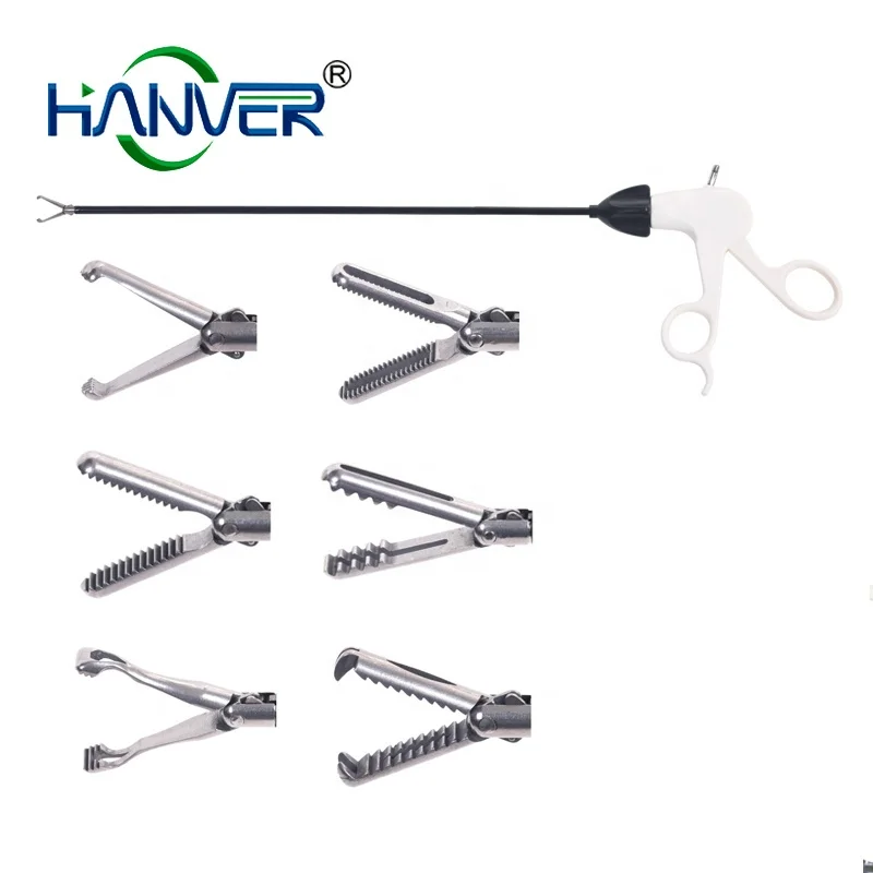 pinces-de-prehension-electriques-jetables-babcock-pour-chirurgie-endoscopique-instruments-laparoscopiques-monopolaire