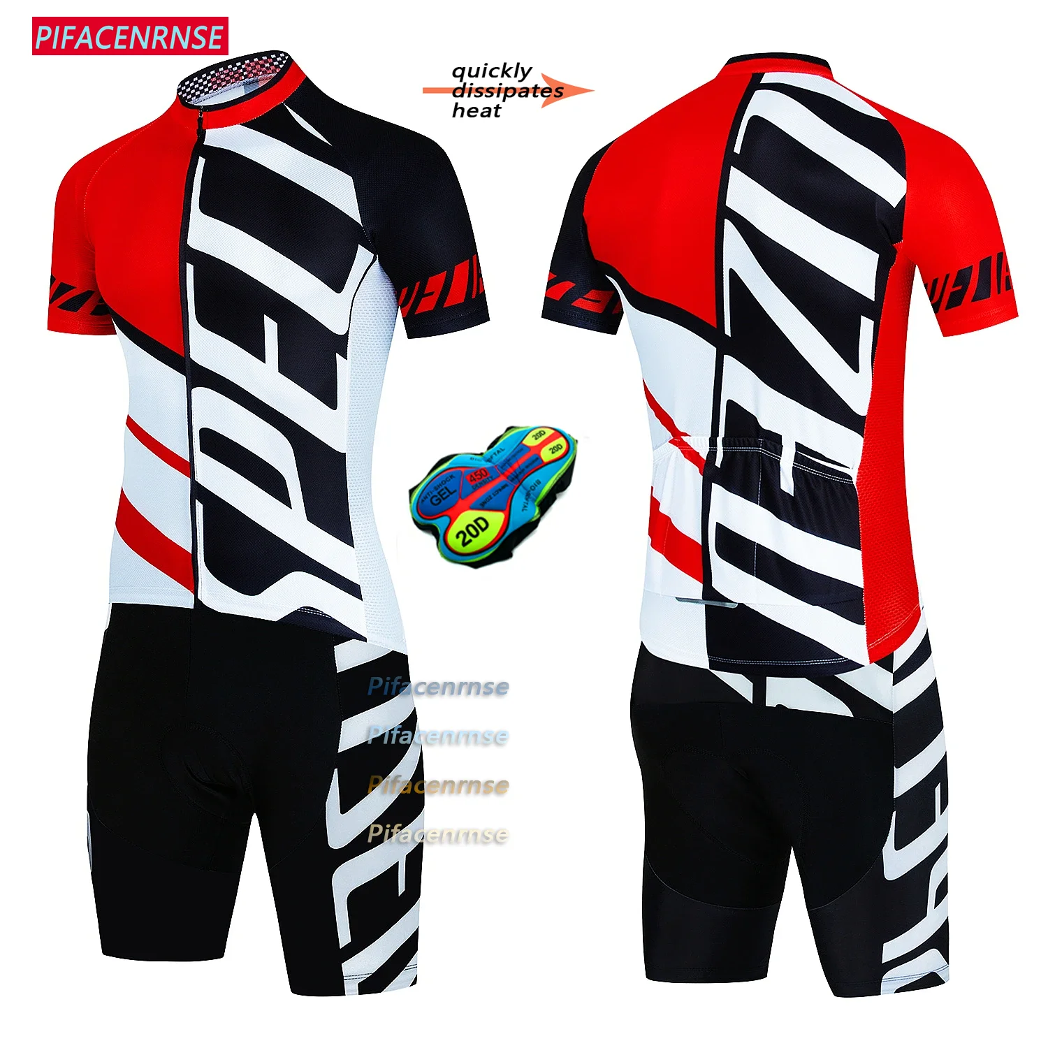 

2025 Pro Cycling Jersey Set Summer Cycling Wear Mountain Bike Clothes Bicycle Clothing MTB Bike Clothing Suit