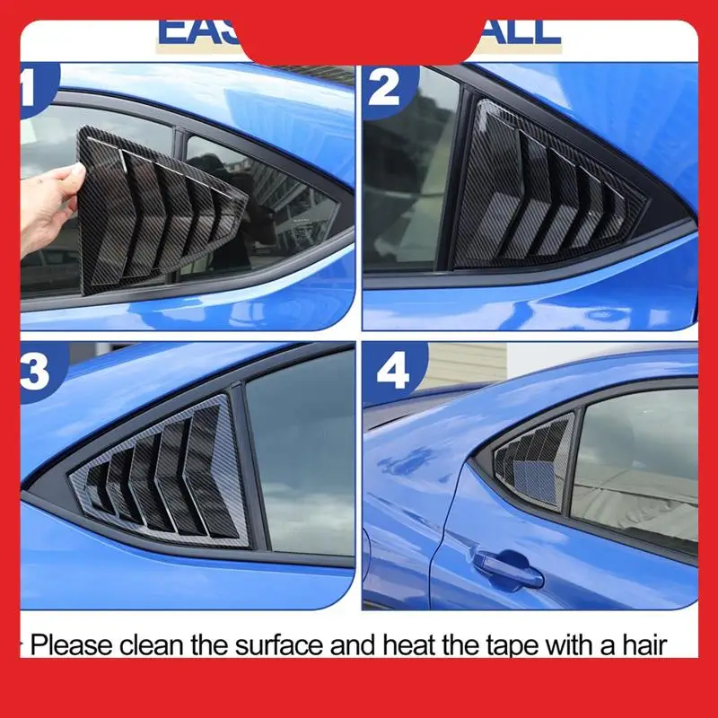 

Performance-Enhancing Rear Window Louvers And Air Scoops For Subaru WRX 2022-2024
