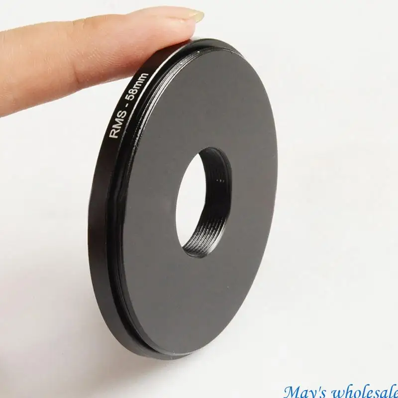 Aluminum Microscope Objective Lens RMS Thread to M42/49/52/58/62/67 Adapter Rings 448A