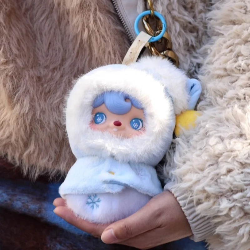 52toys Poukapouka Christmas Themed Dragon Tamer Plush Backpack Pendant For Girls Cute Gift Holiday Surprise Height 16cm