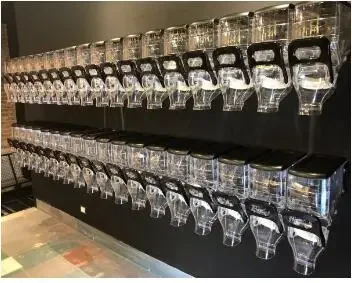 Bulk Nuts Candy Coffee Bean Dispenser Cereal Dispenser