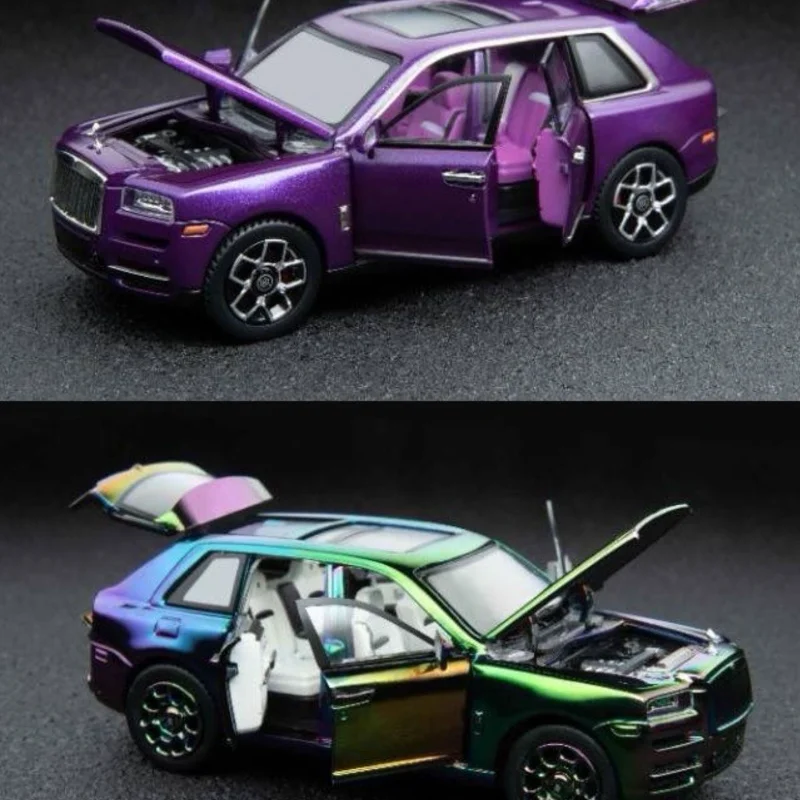 Diecast DCM 1:64 Scale Rolls-Royce Cullinan Full Drive Alloy Car Model