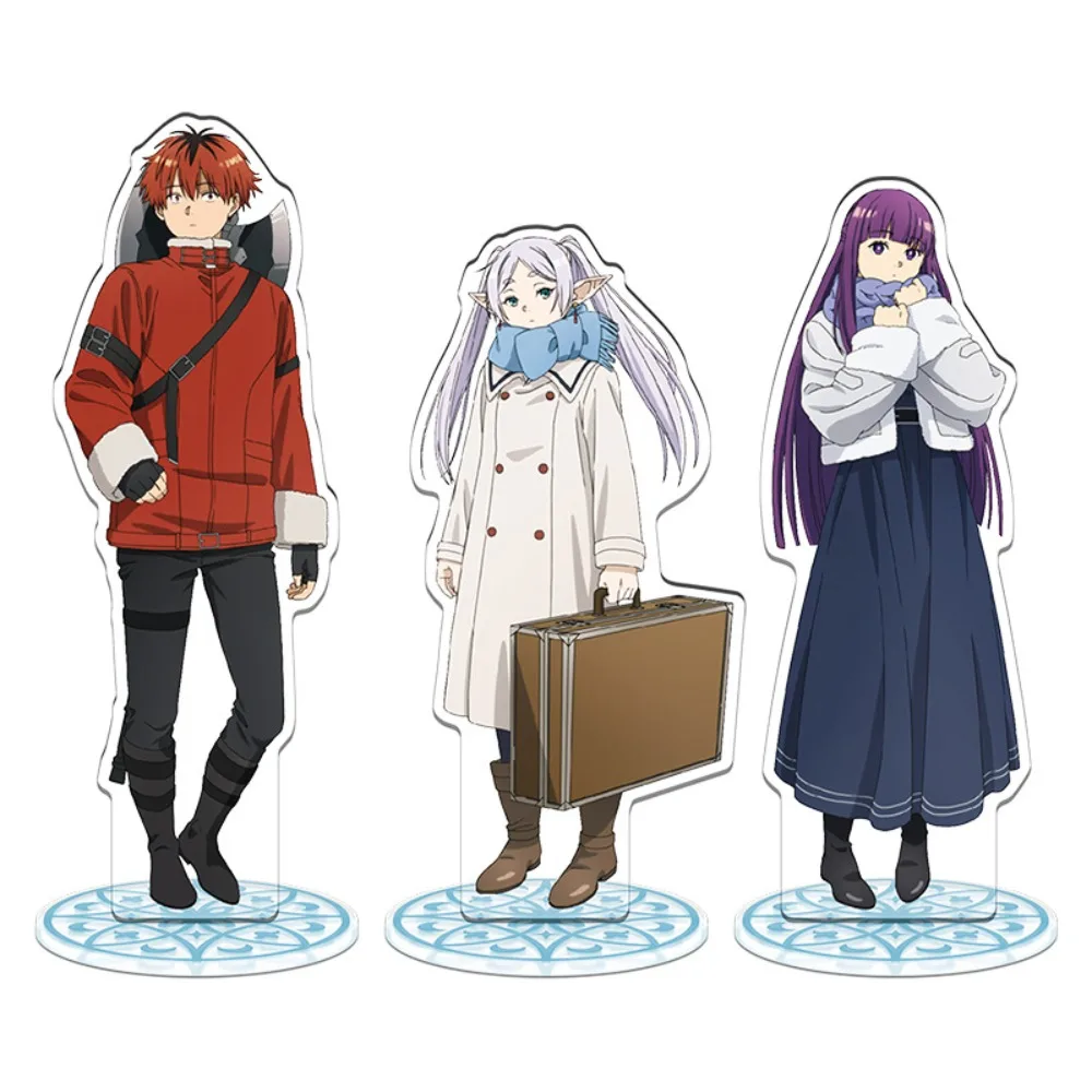 Figurka Akrylowa Frieren: Beyond Journey's End Aura Fern Stark Popularne Anime Wykwintny Model Ozdoba Prezent Urodzinowy dla Dziecka