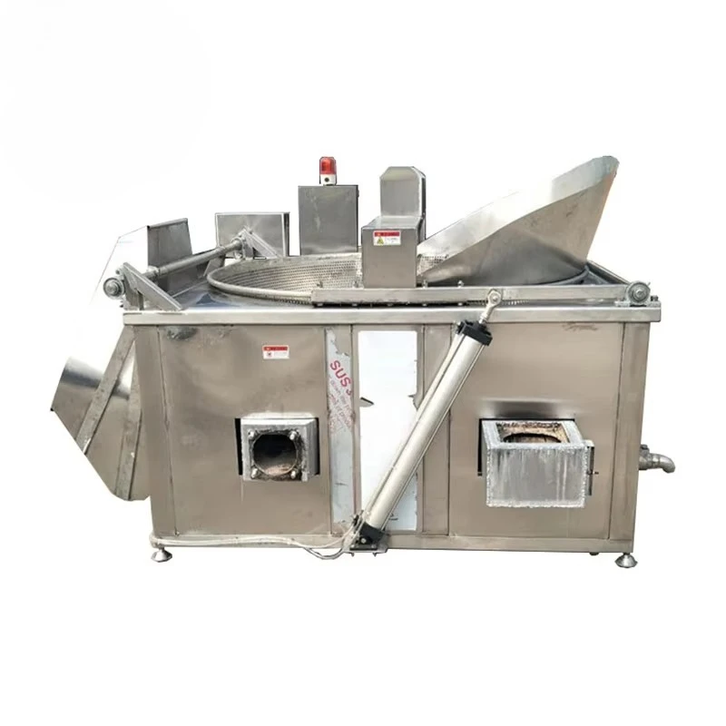 Stainless Steel Electric Batch Fryer Machine Automatic Temperature Control Potato Chips Crisps Frying Line Top Rated