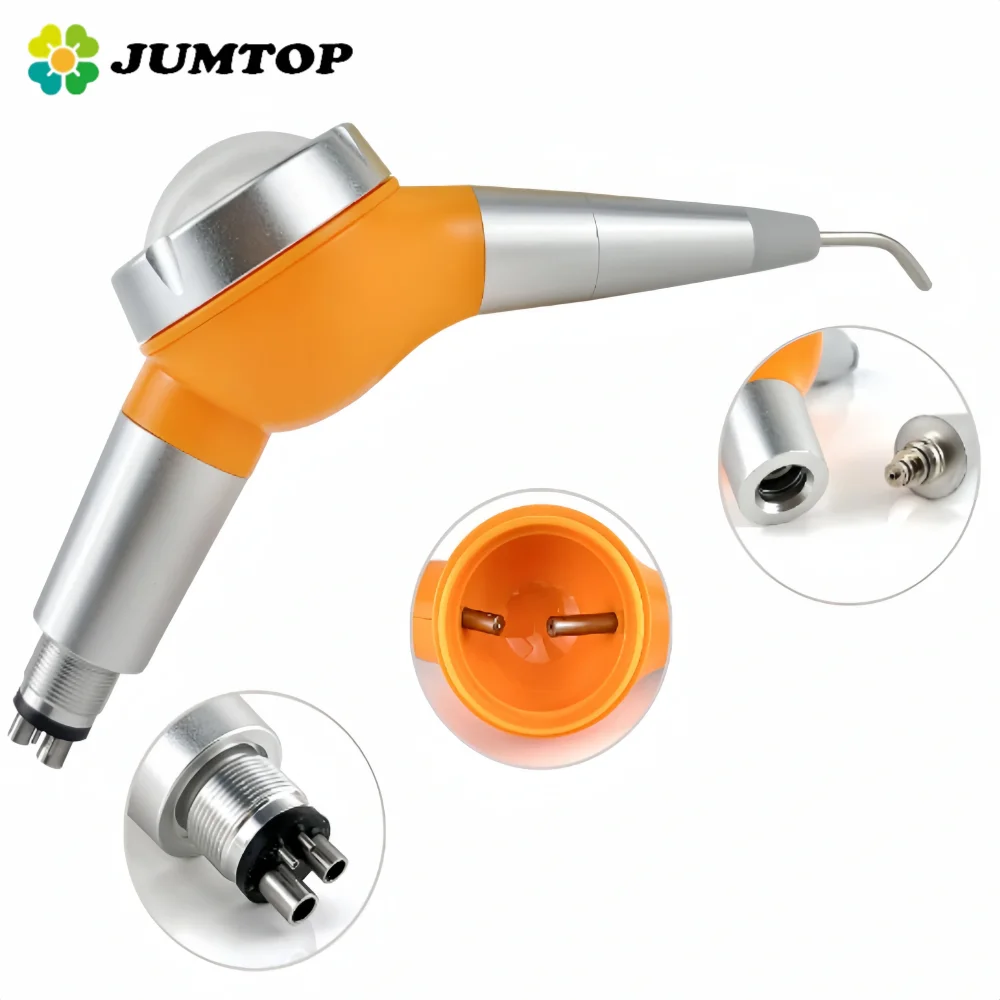 2/4 Hole Dental Air Polisher Unit - Oral Irrigator & Tartar Remover for Teeth Cleaning & Prophy Jet