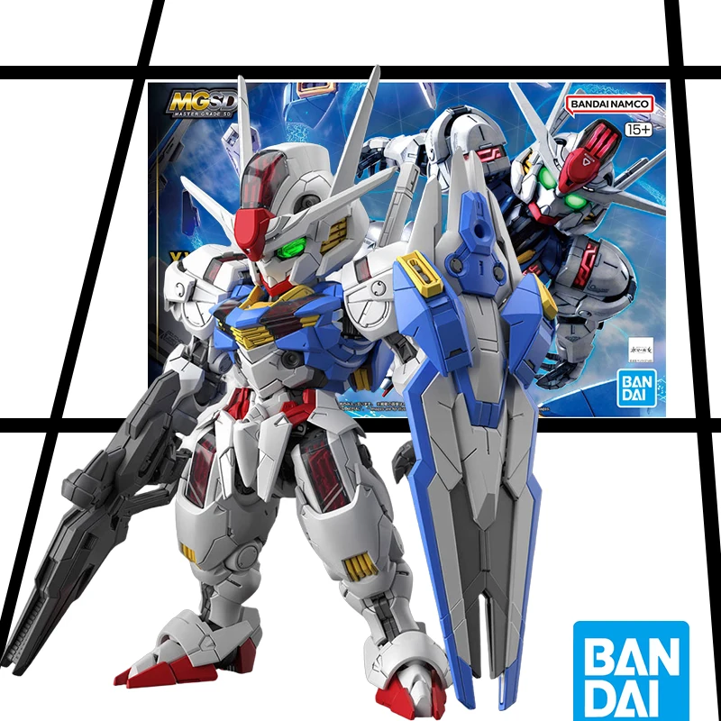 

Bandai Original THE WITCH FROM MERCURY XVX-016 GUNDAM AERIAL Anime Action Figure Assembly Model Toys Gifts For Kids