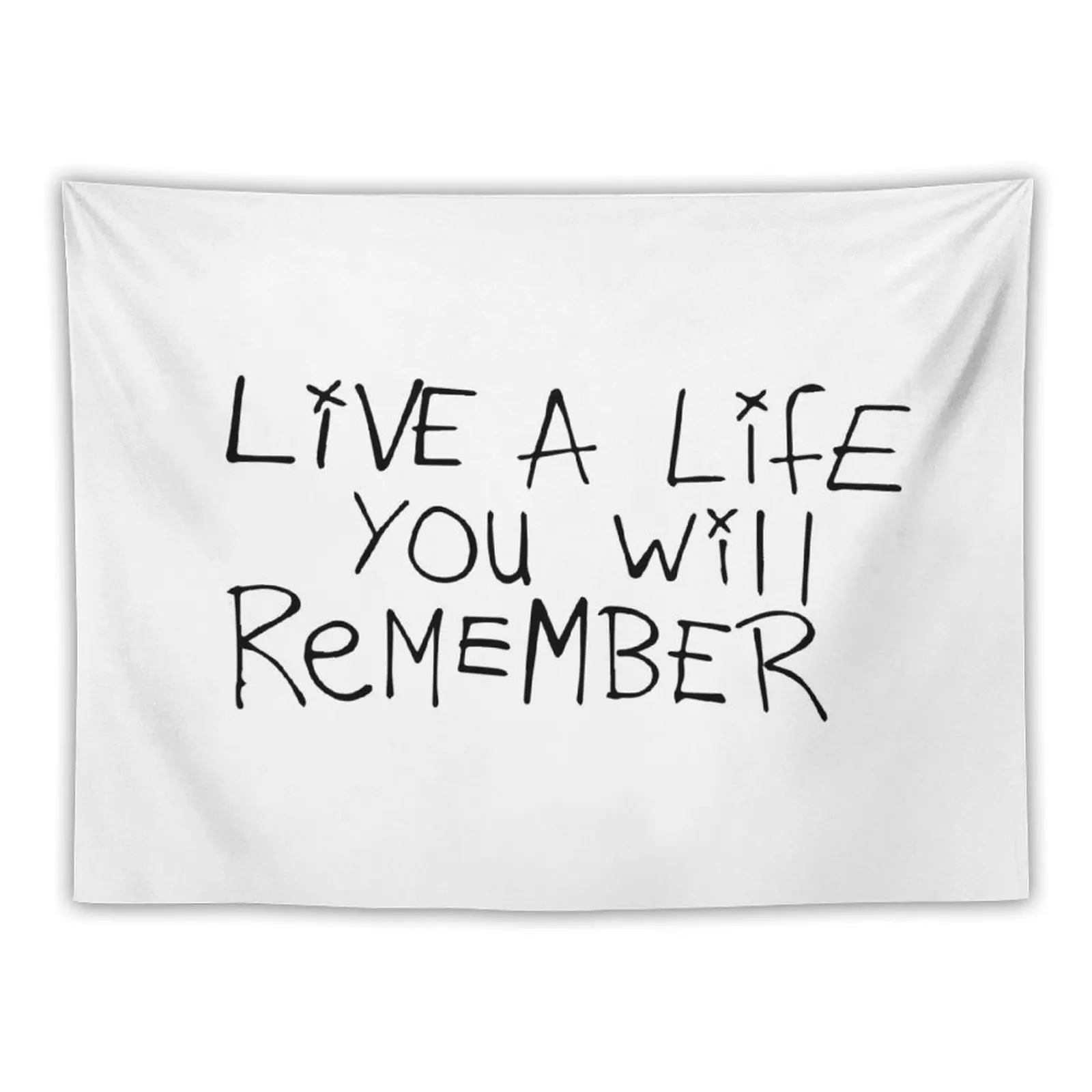 

Live a life you will remember - Avicii Tapestry Aesthetic Room Decor Decoration Room Carpet On The Wall Tapestry