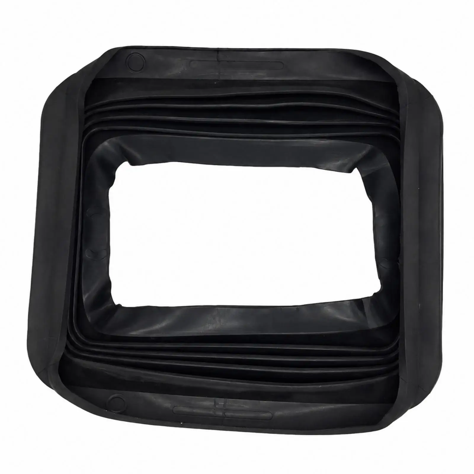 Rubber Plastic Seat Dust Cover for Truck Driver Seat Base Protector with Central Opening