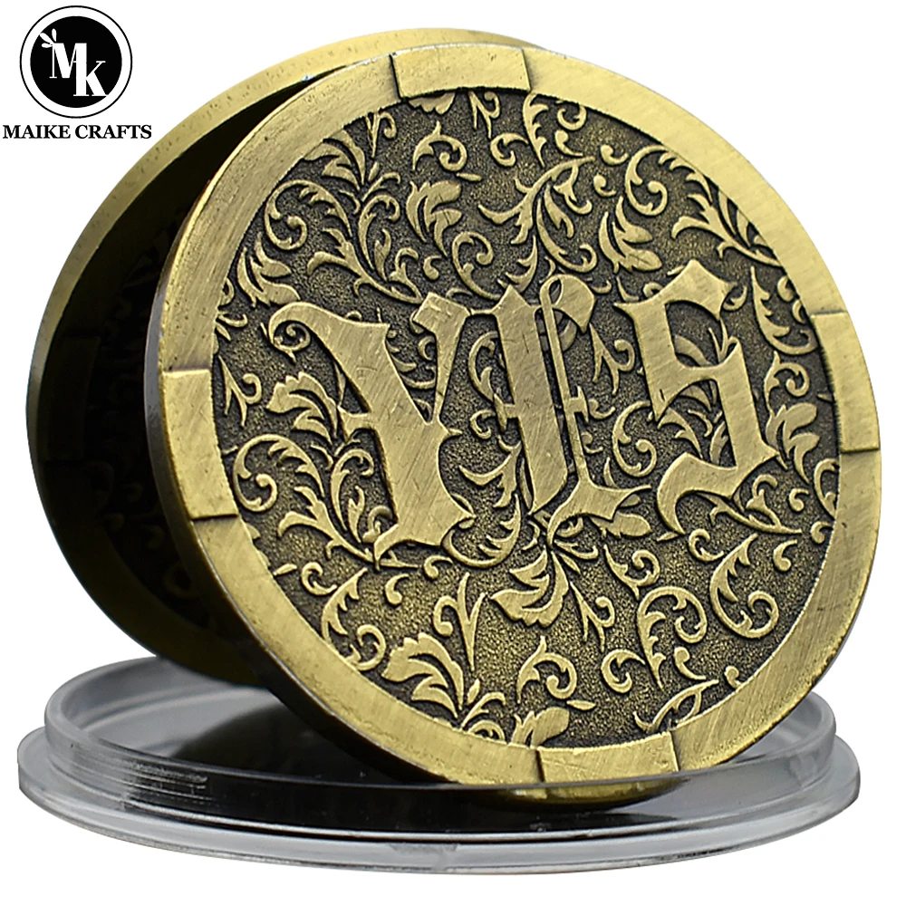 YES or NO Challenge Coin Bronze Metal Decision Coin Home Decoration Lucky Coin Collection Holiday Gifts