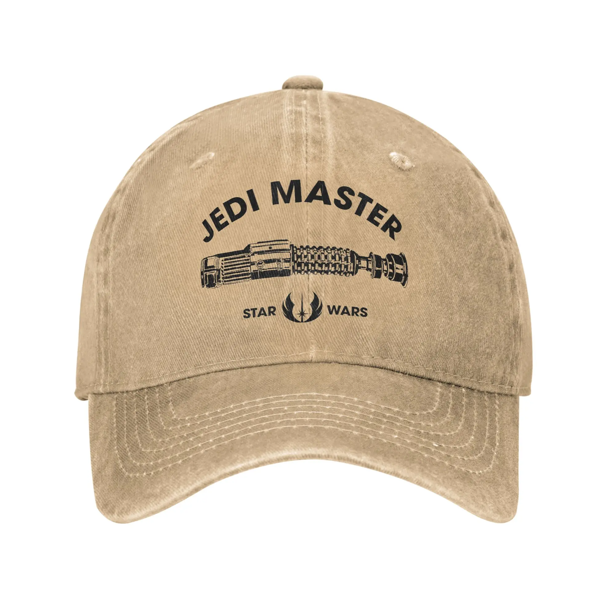 Vintage Darth Maul Jedi Master Lightsaber Logo Baseball Cap for Men Women Distressed Denim Sun Cap Adjustable Fit Hats Cap