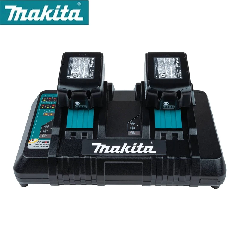 MAKITA DC18RD 18V Dual Port Rapid Optimum Charger DC18SD 7.2-18V Standard Charger DC18RC Rapid Charger Power Tool Accessories