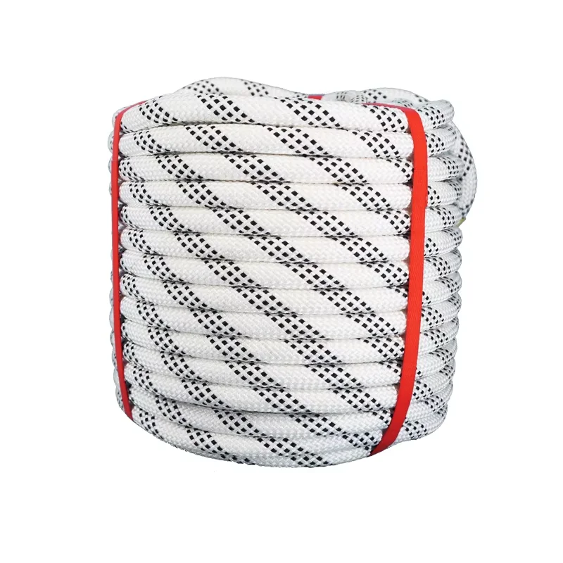 

Manufacturer Direct Sales High altitude Operation Safety Rope Fire Rescue Rope Polyester Nylon Rope Safety Rope