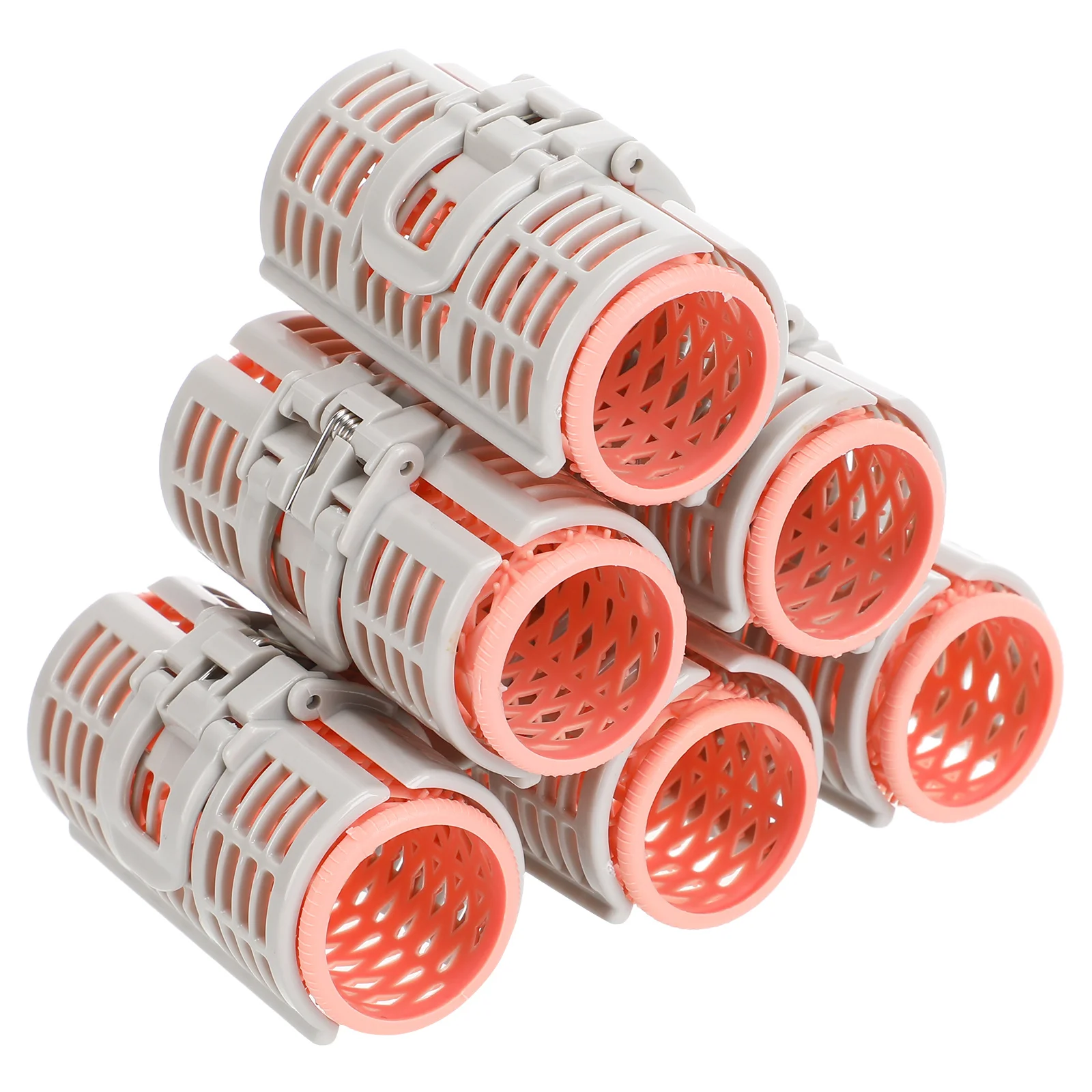 

6Pcs Hair Curler Spring Clip Reusable Styling Tool for Layered Curls DIY Women Hair Shaping Clips for Salon Or Home