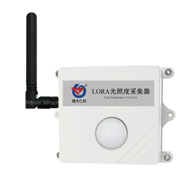 RS-GZ-LORA-2-EX Sensor de luz solar sem fio Lux Meter Sensor de iluminação Lora