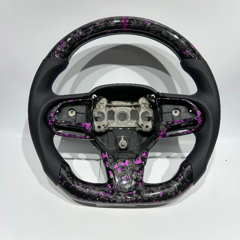 

Car Steering Wheels Suitable For Dodge Challenger Charger Durango SRT Chrysler Jeep Made Of Carbon Fiber Customization Available