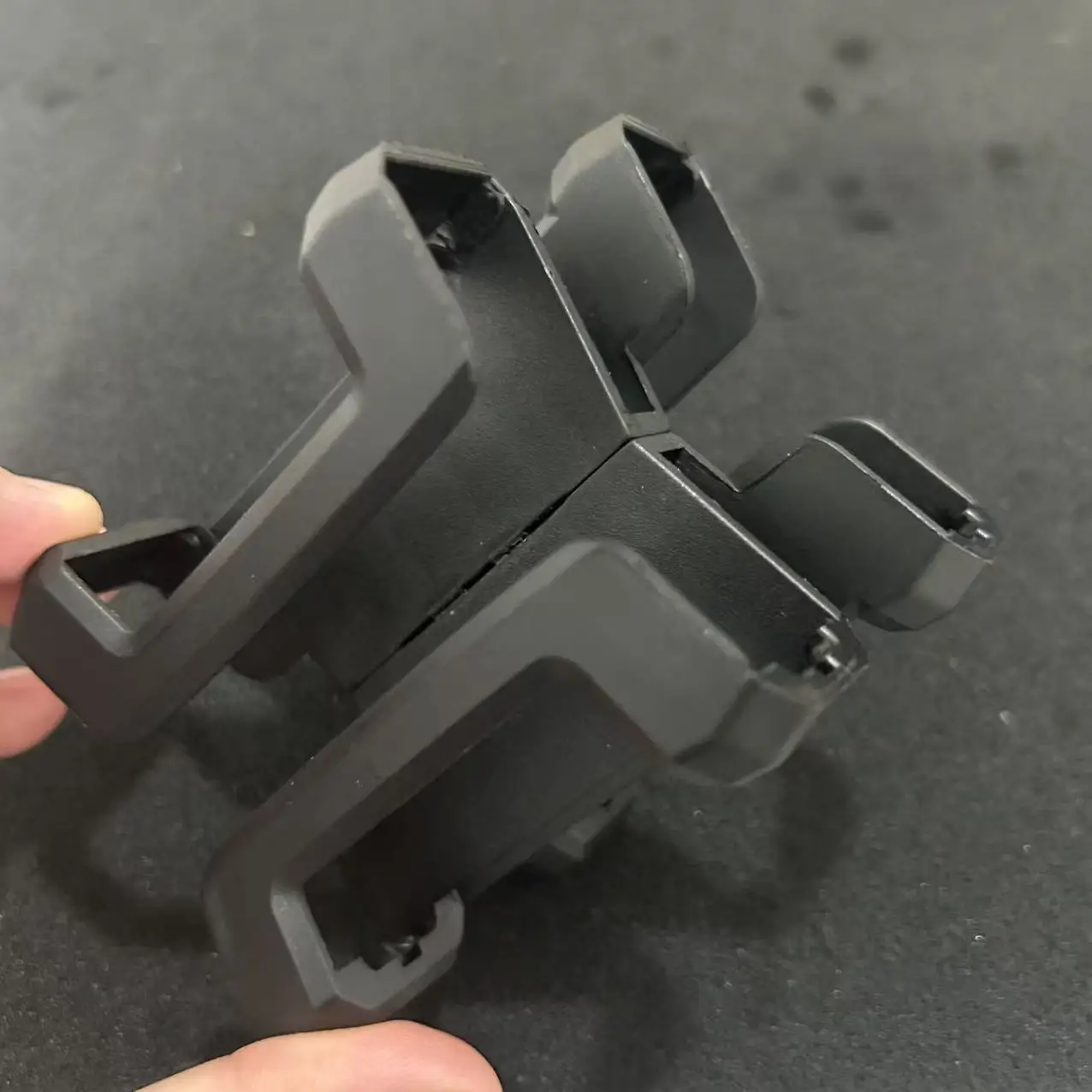 Outdoor Tactics Rifle 5.56 Magazine Coupler Clip Mag Parallel Connector M4 M16 Series Airsoft Rifle Toy Accessories by Nylon