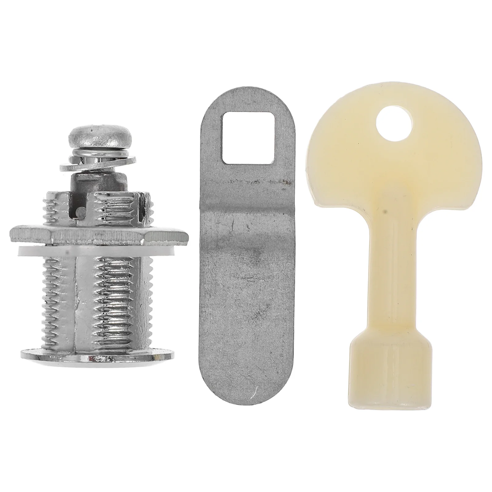 

2pcs Universal Utility Keys Set Multi Functional Lock Tool For Outdoor Trash Can Electrical Panel Hydrant Dustbin Recycling Bin