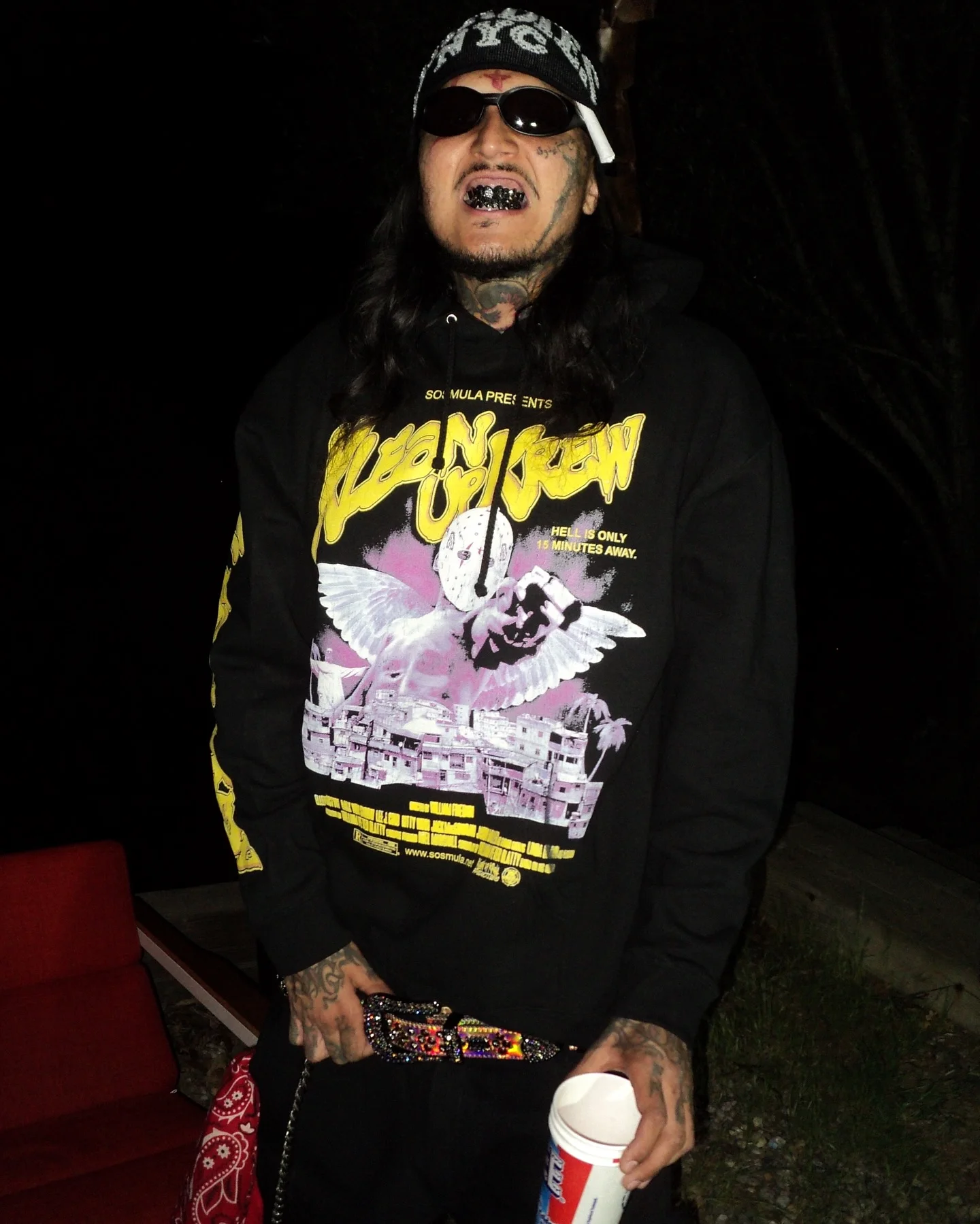 

Harajuku Angel Jason толстовки с принтом женские Y2k топ гранж толстовка хип-хоп повседневная уличная одежда толстовка спортивный костюм мужская одежда