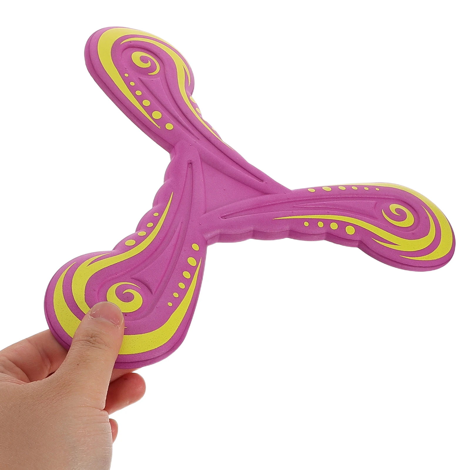 

Outdoor Boomerang Toys Soft Fun Backyard Tossing Play Supplies Lightweight Beginner Boomerangs Kids Adults