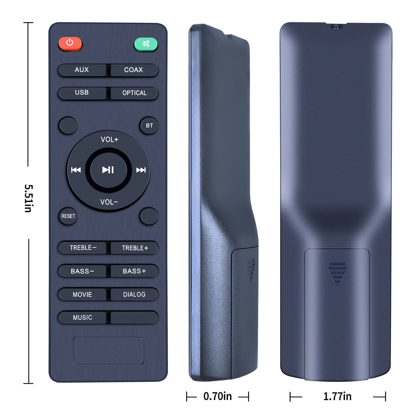 New Remote Control For VMAI S4 FS21HS & Geoyeao & auvisio MSS-95 & Ele Eleoption Bluetooth Soundbar Sound Bar Speaker System