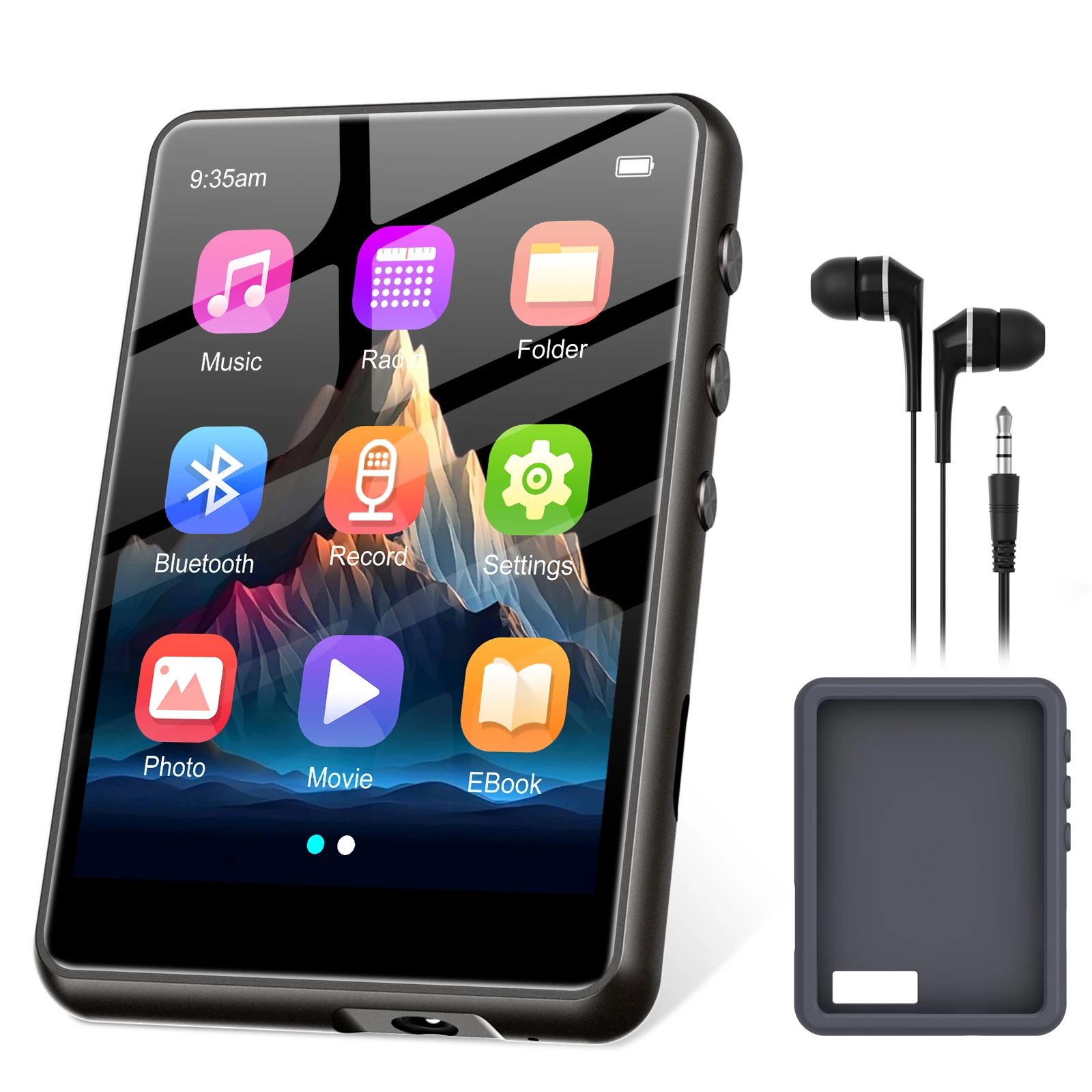 64GB SWOFY M4 Bluetooth 5.4 HiFi MP3 Player 2.4