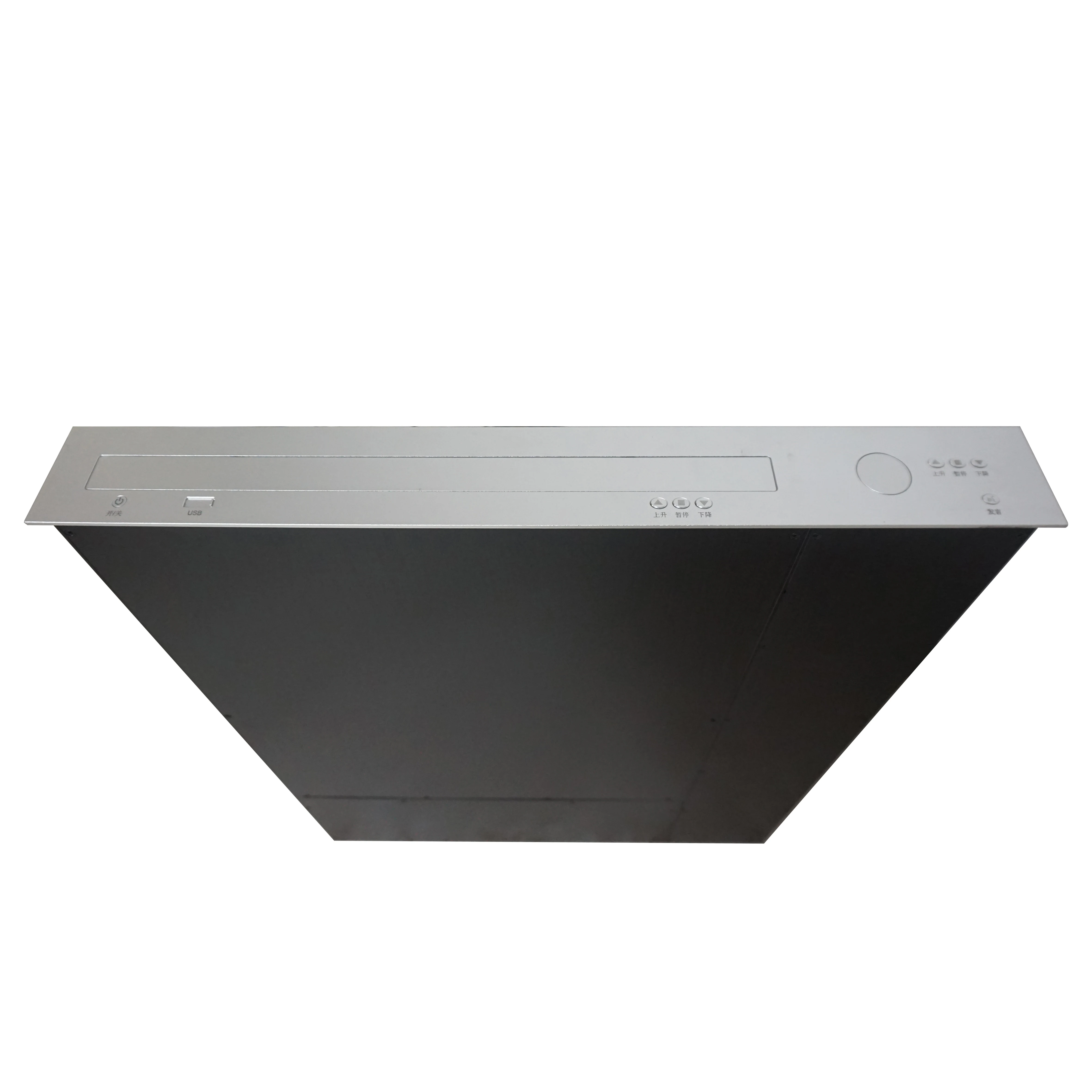 

unique Blueshark 8 Kg Motorized TV Lift Mechanism Hidden Desk Audiovisual Project System with Maximum Tilt 60 Degrees for Confer