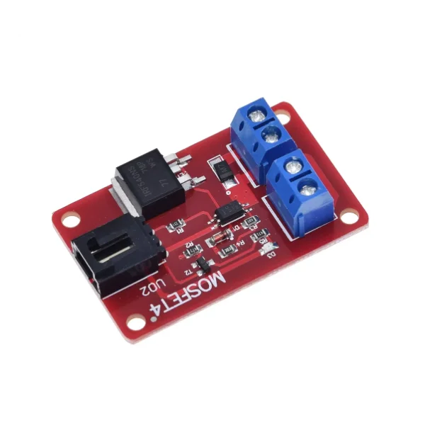 Electronic building block 1-channel MOSFET switch IRF540 isolated power module