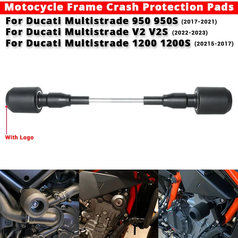 

Для Ducati MUltistrade 950 950S Multistrade V2 V2S multistrade 1200 1200S 2015-2023, рама для мотоцикла, защитные прокладки