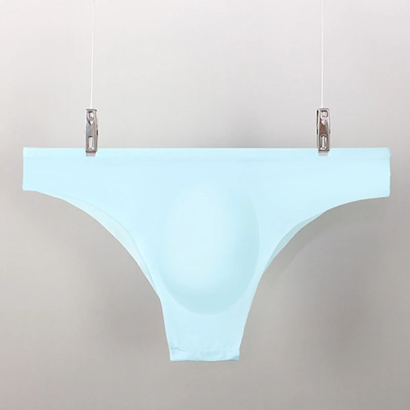 

Thong Pants Undies Panty Shorts Briefs Underpants Underwear Stylish Low Waist Men\\'s Viscose Briefs in Solid Colors