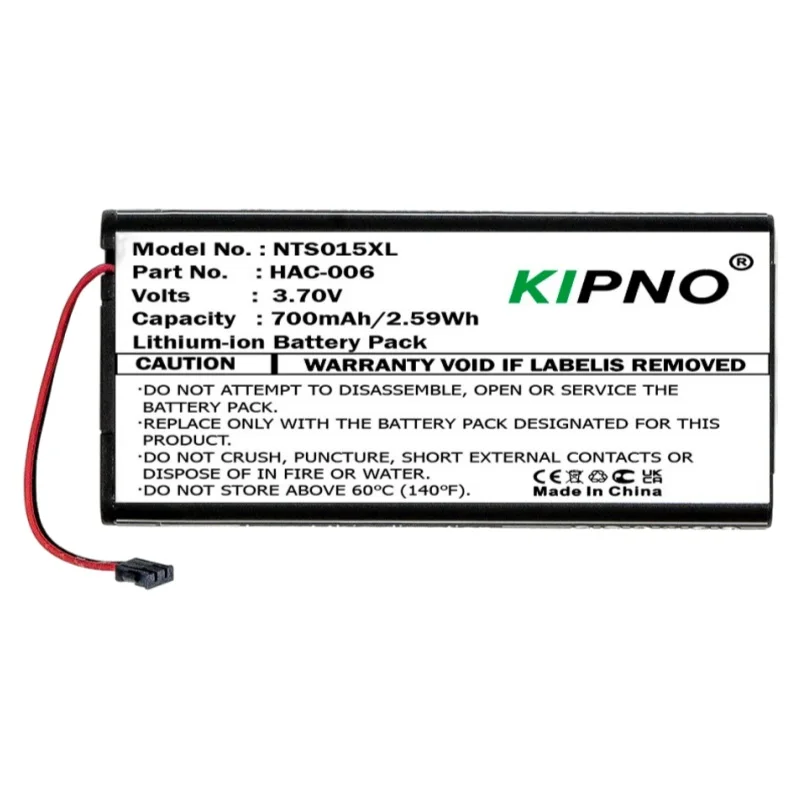 KIPNO 700mAh Battery HAC-006 HAC-BPJPA-C0 For Nintendo Switch Controller HAC-015 HAC-016 HAC-A-JCR-C0 HAC-A-JCL-C0 Switch