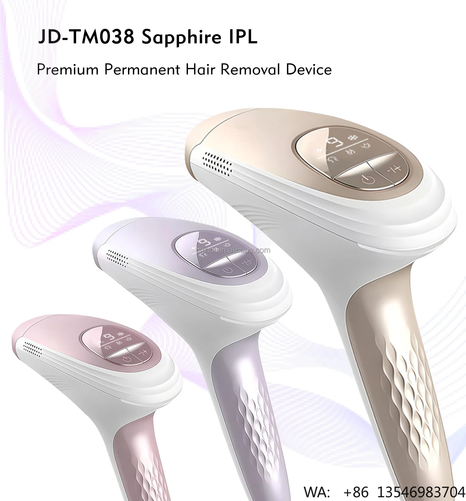 NEW Permanent Sapphire Laser H - огляд і ціна Home Ipl Hair Removal Sapphire Cooling