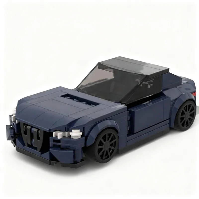 

233PCS MOC City Champions Super Car Sport M4 Competition G82 Model Technology DIY Assembly Building Blocks Display Birthday Gift