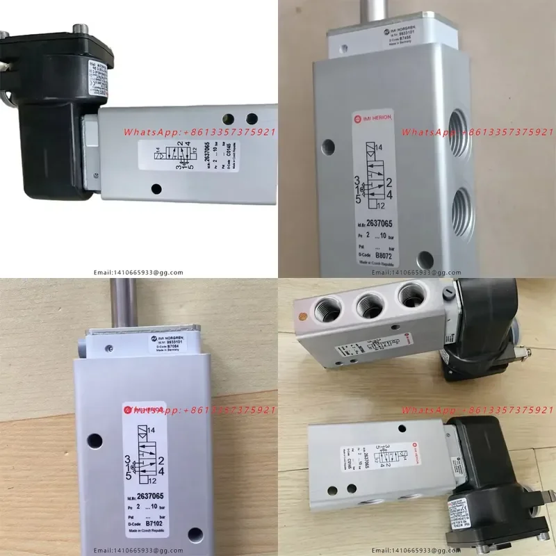 Indirect Solenoid Valve 2637065 Cylinder Filter Pneumatic